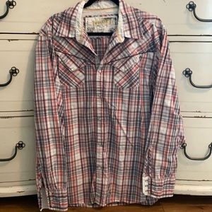 Guess brand western style top